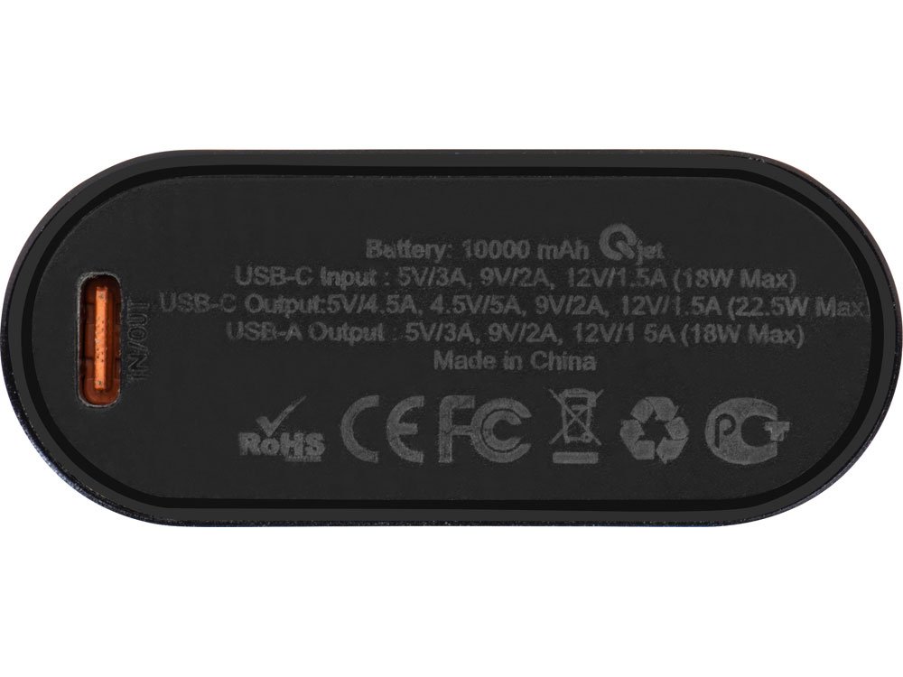Внешний аккумулятор с быстрой зарядкой QC/PD Qwik, 10000 мАч_5