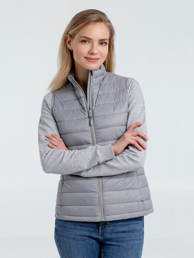 Жилет женский Wilson BW Women, серый_4