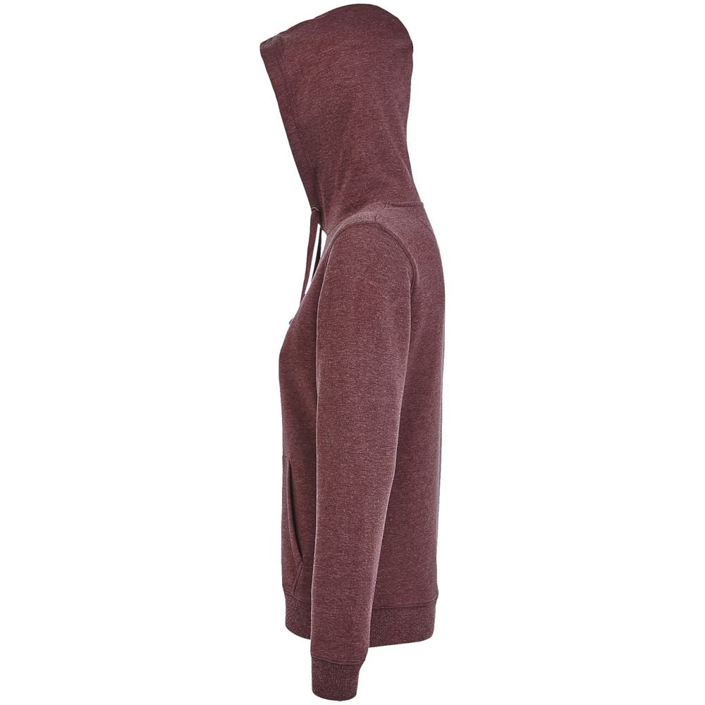 Толстовка женская Spencer Women, бордовый меланж_2
