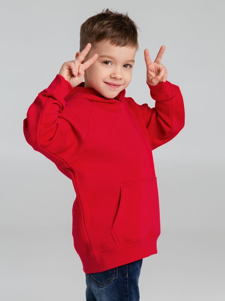 Толстовка детская Stellar Kids, красная_4