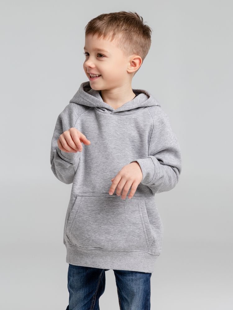 Толстовка детская Stellar Kids, серый меланж_3