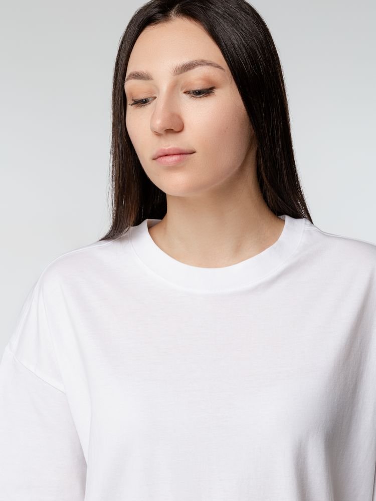 Футболка оверсайз женская Boxy Women, белая_5