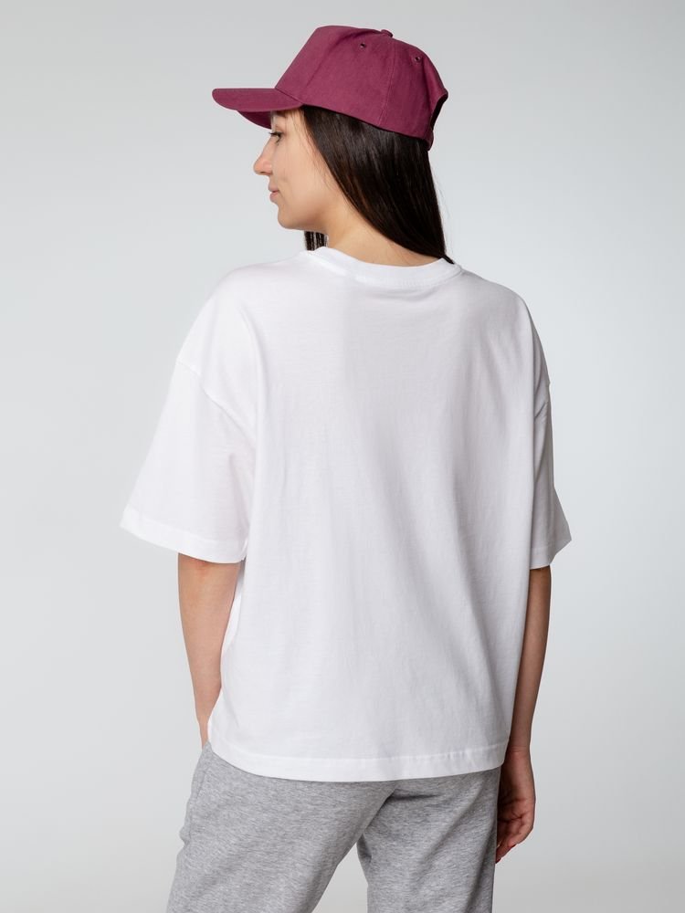 Футболка оверсайз женская Boxy Women, белая_4