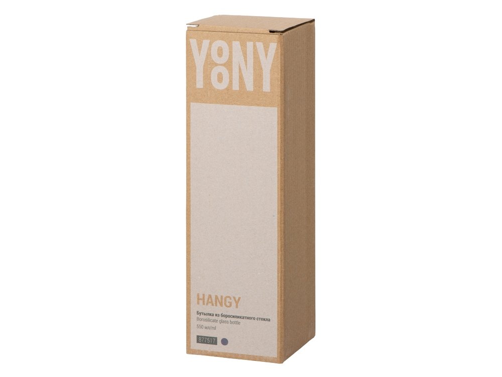 Бутылка из боросиликатного стекла Hangy, 550 мл_7