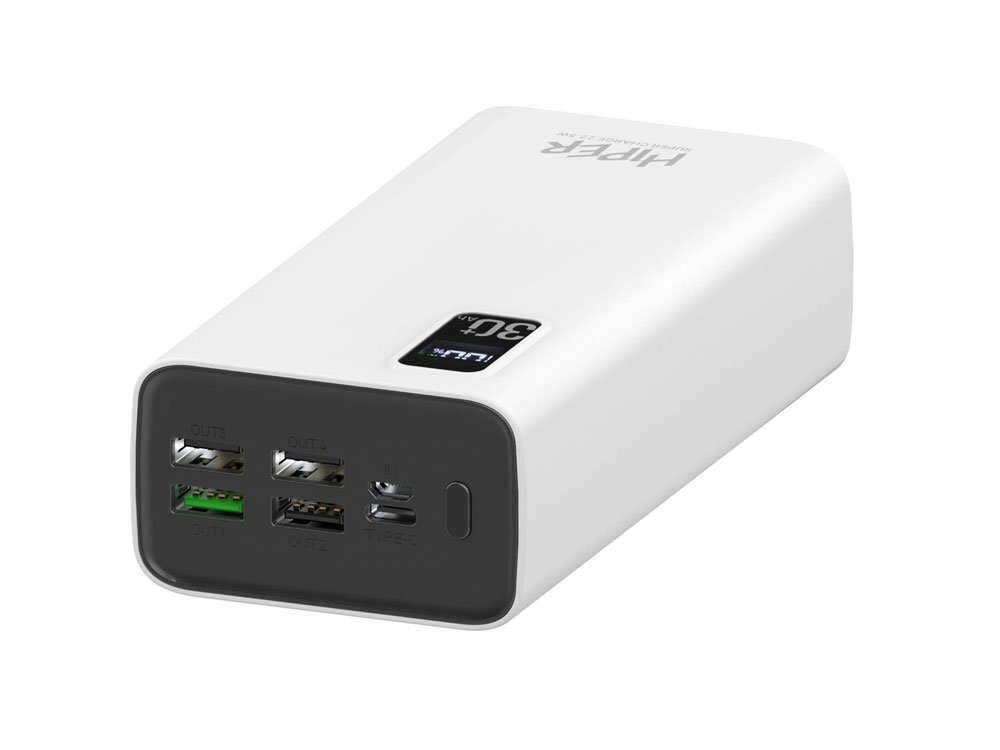 Портативный внешний аккумулятор FAST, 30000 mAh_2