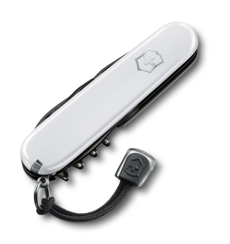 Нож перочинный VICTORINOX Spartan PS, 91 мм, 13 функций, белый, со шнурком в комплекте_2
