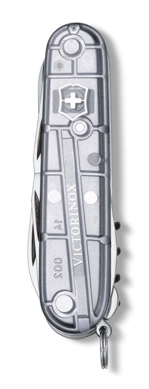 Нож перочинный VICTORINOX Climber, 91 мм, 14 функций,  полупрозрачный серебристый_1