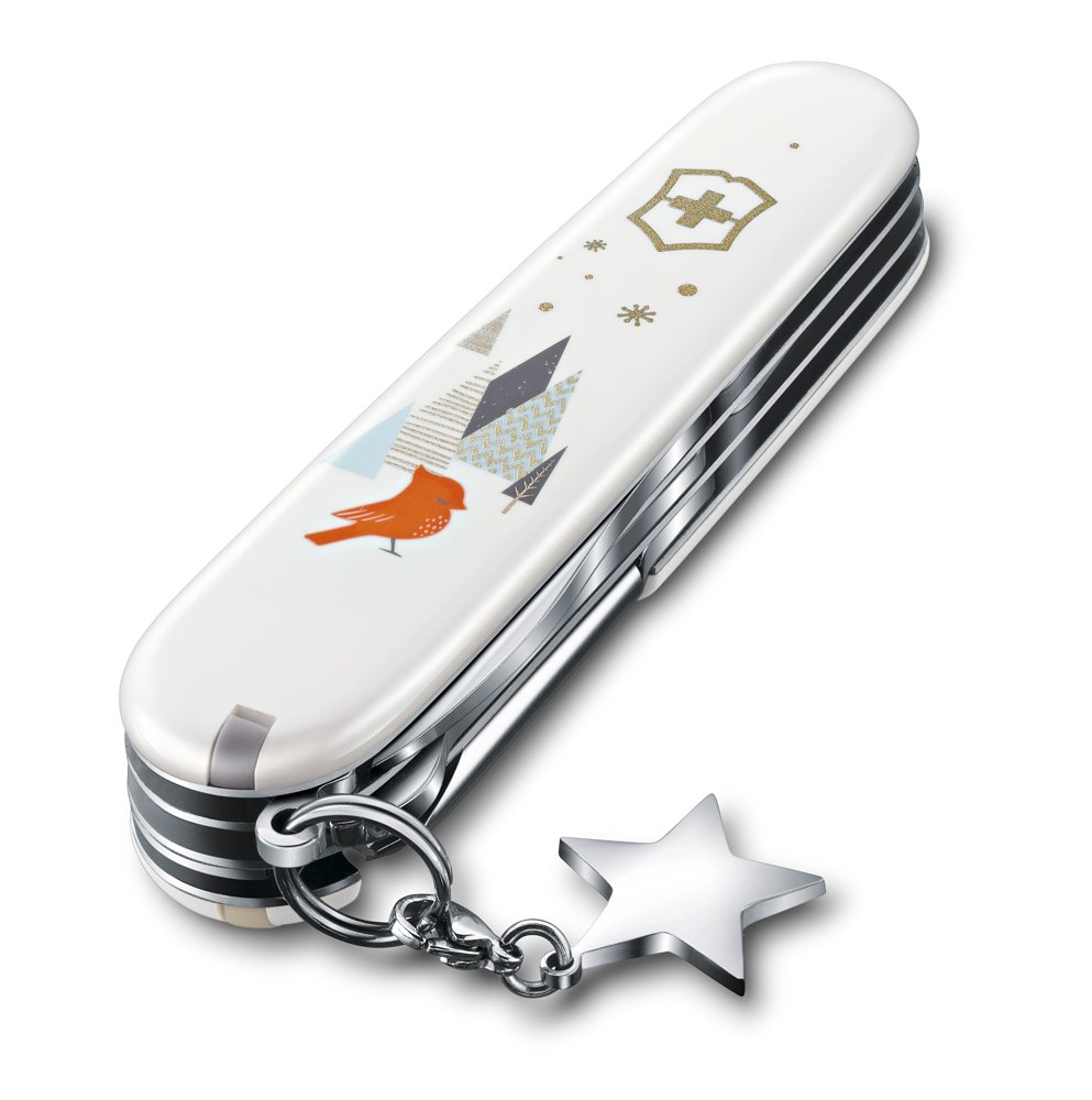 Нож перочинный VICTORINOX Super Tinker Winter Magic SE 2019, 91 мм, 15 функций, красный_3