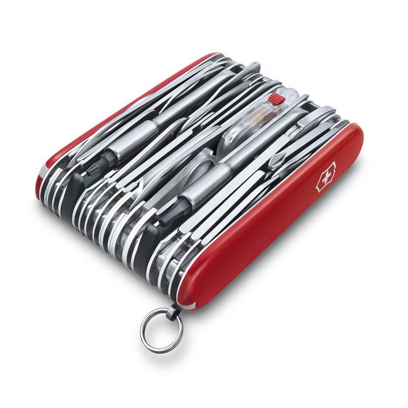 Нож перочинный VICTORINOX Swiss Champ XXL, 91 мм, 73 функции, красный_3