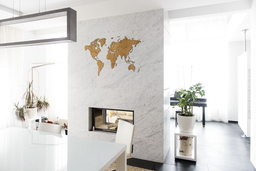 Деревянная карта мира World Map Wall Decoration Exclusive, дуб_7