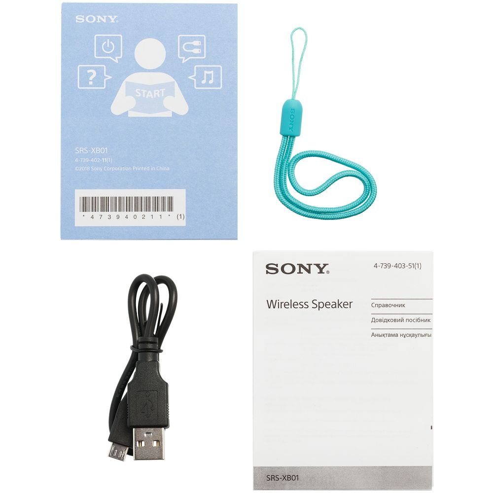 Беспроводная колонка Sony SRS-01, синяя_5