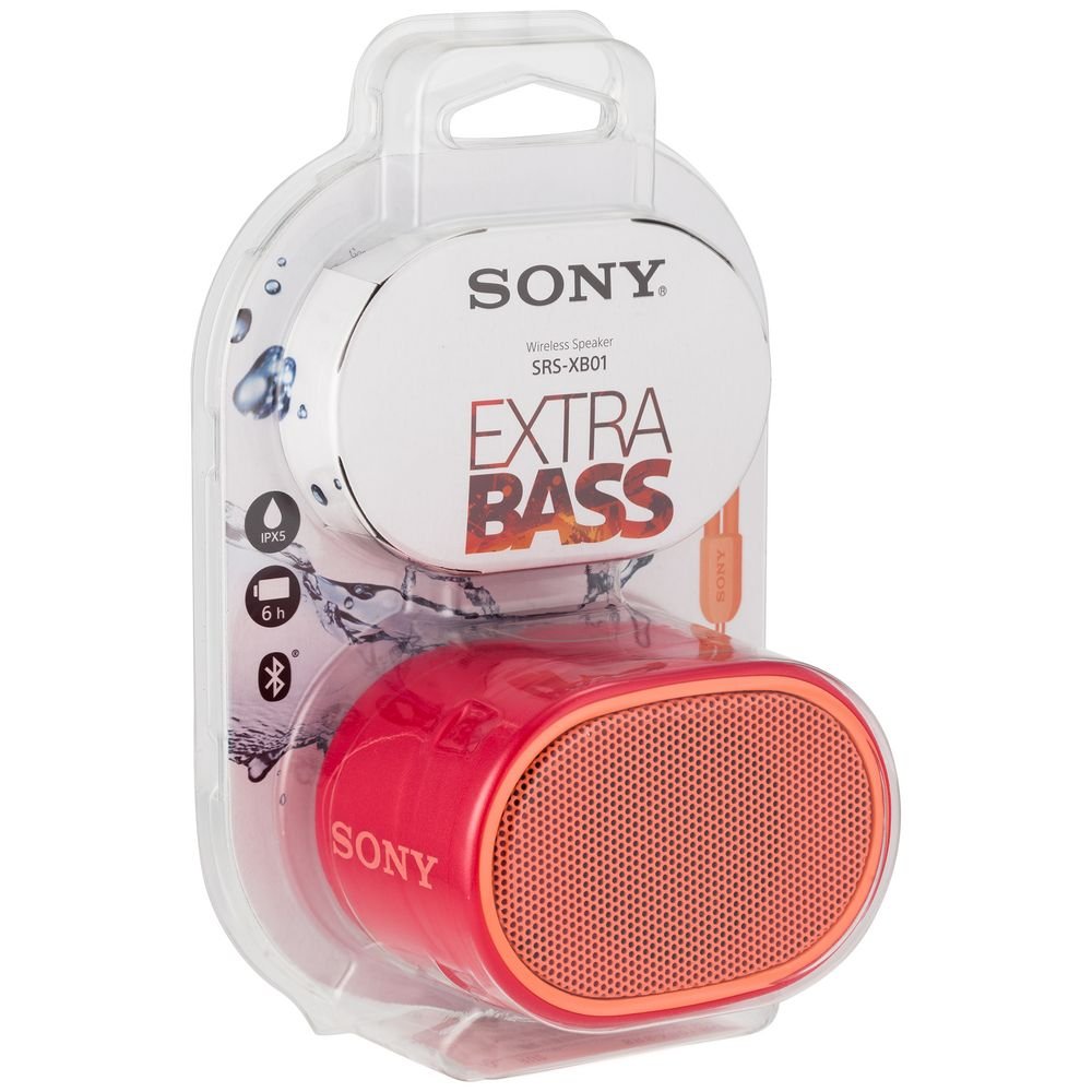 Беспроводная колонка Sony SRS-01, красная_6