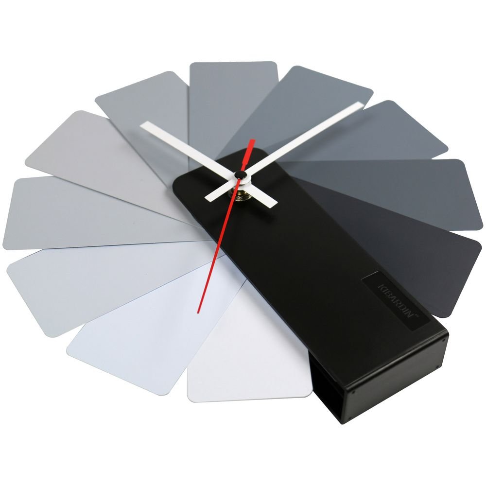 Часы настенные Transformer Clock. Black & Monochrome_3