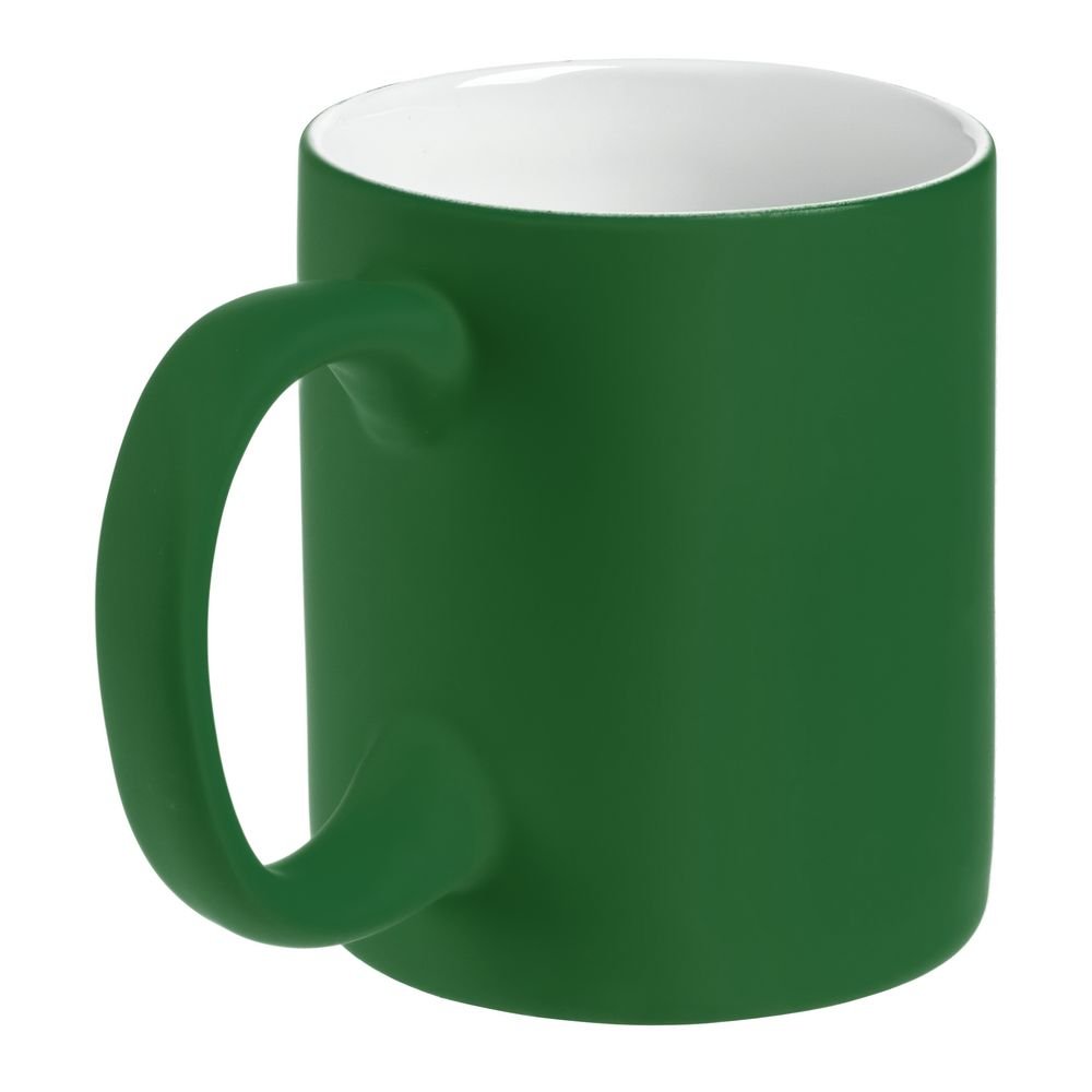 Кружка Sippy c покрытием софт-тач, зеленая_1