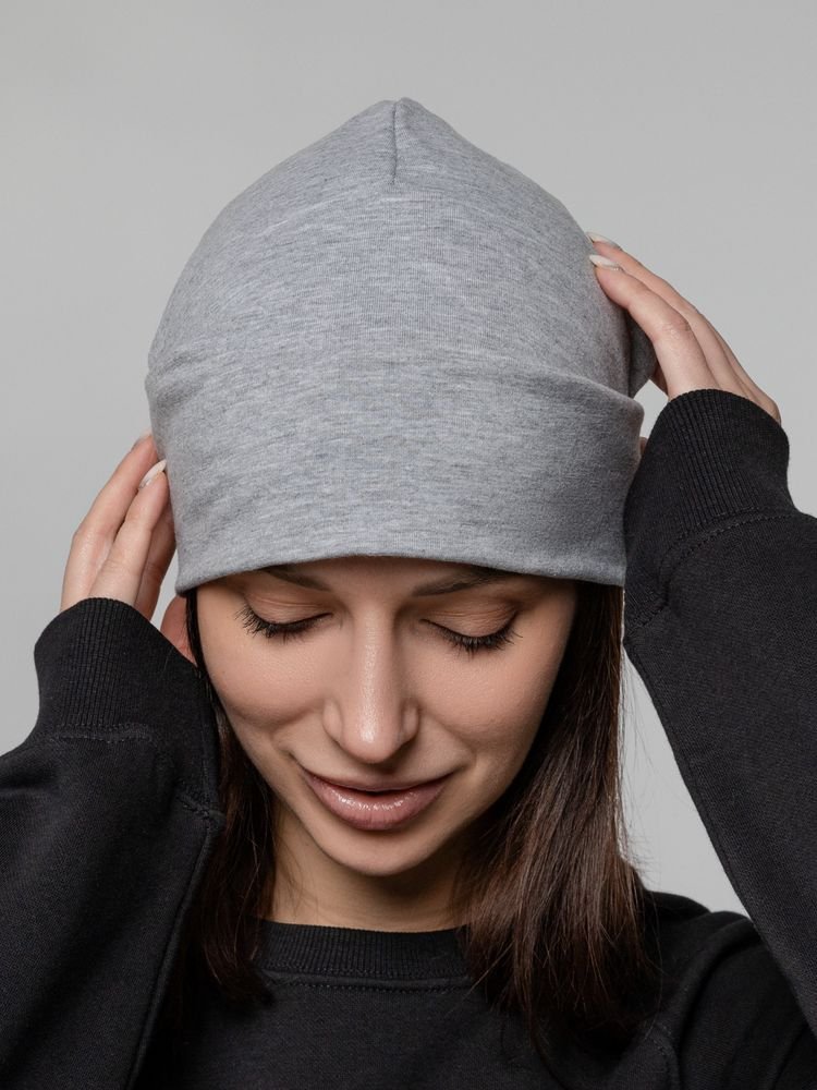 Шапка HeadOn ver.2, серый меланж_6