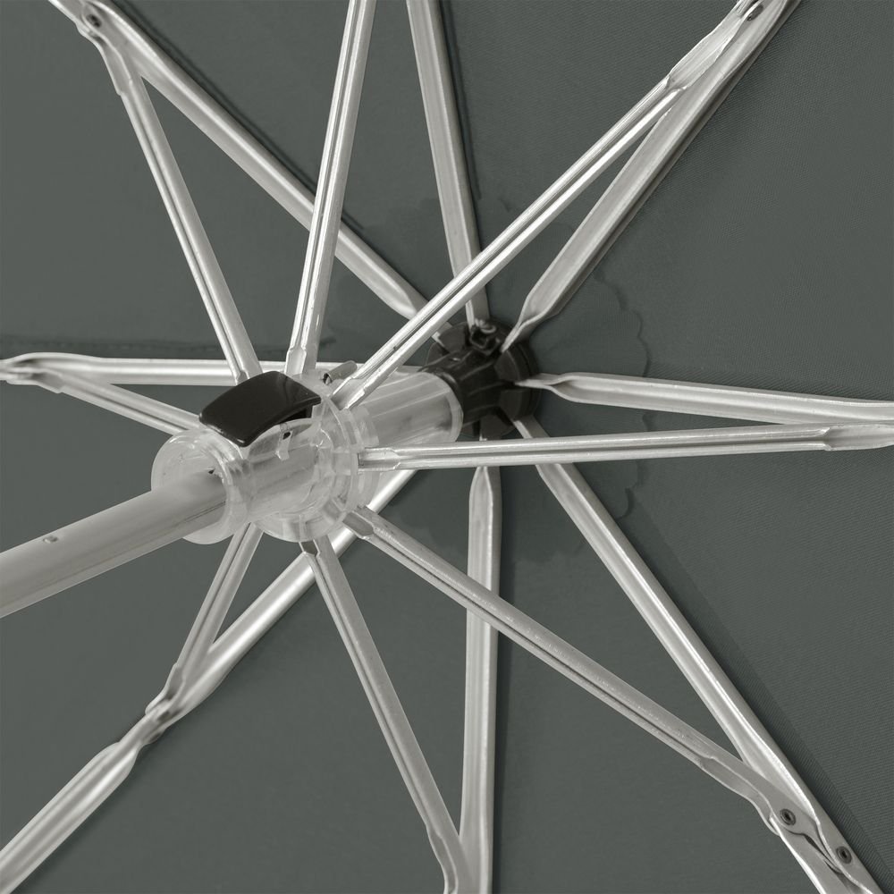 Зонт складной Fiber Alu Light, серый_7