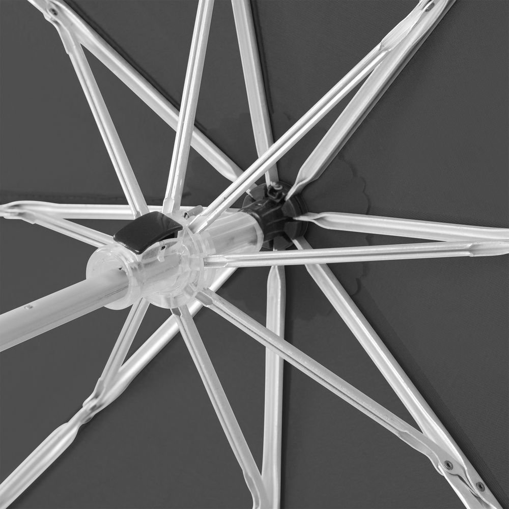 Зонт складной Fiber Alu Light, черный_7