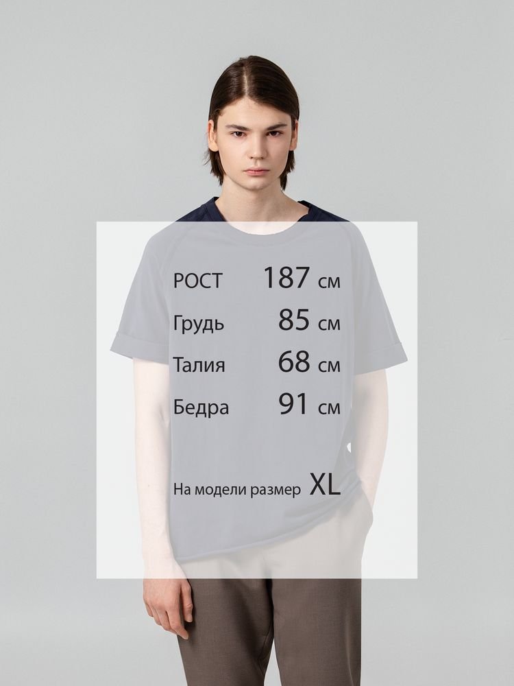 Футболка Vozduh, темно-синяя_10