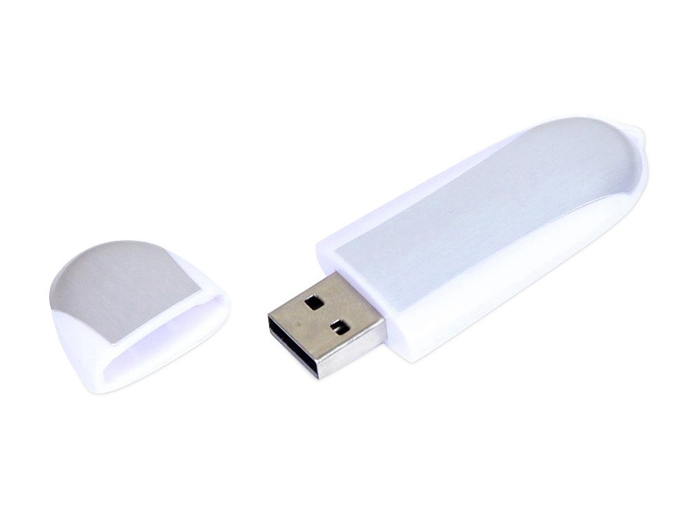 USB 2.0- флешка промо на 32 Гб овальной формы_1