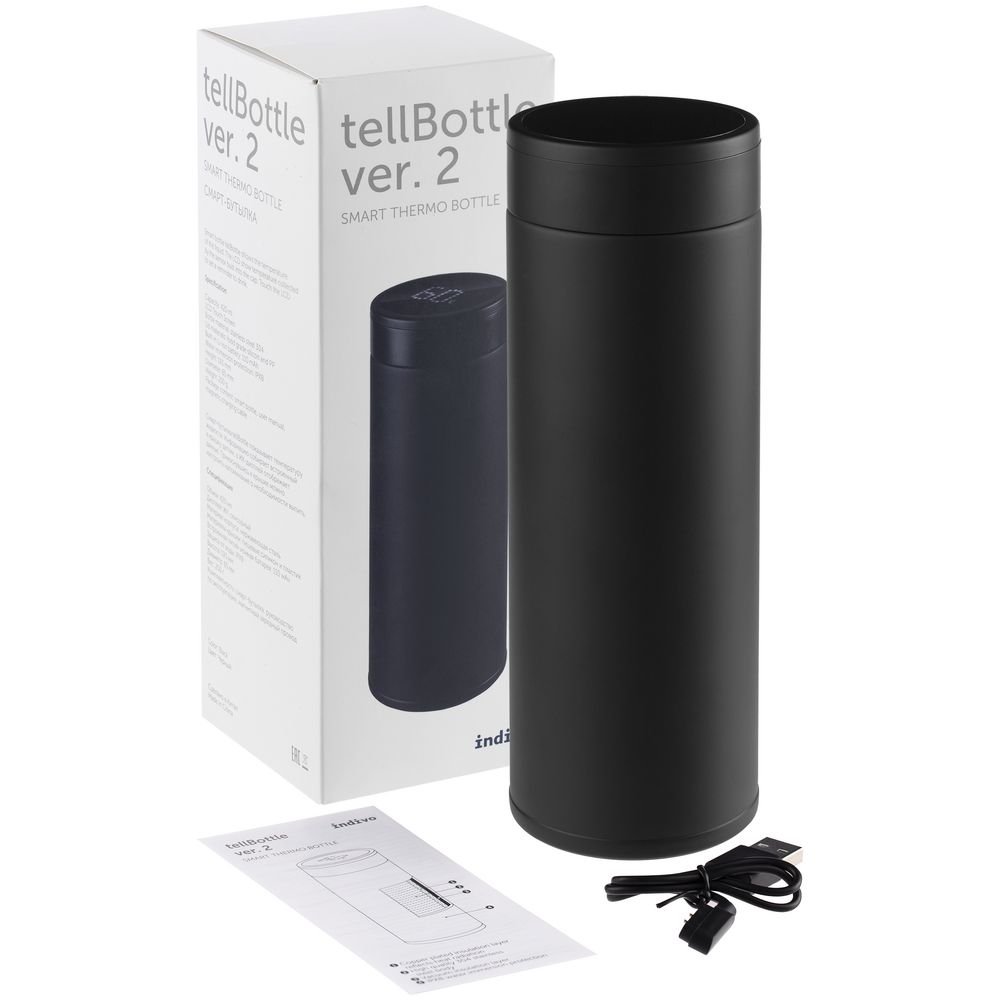 Смарт-бутылка tellBottle ver.2, черная_10