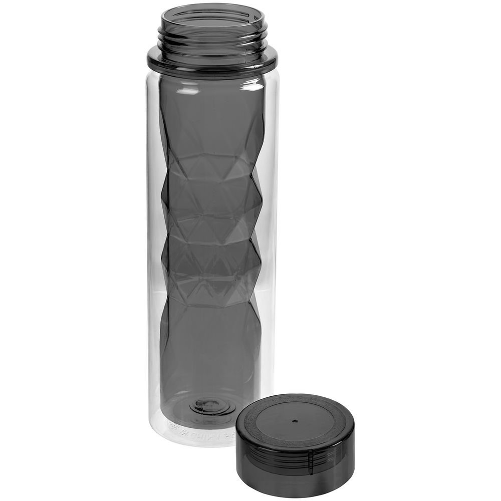 Бутылка для воды Gems Black Morion, черный морион_1