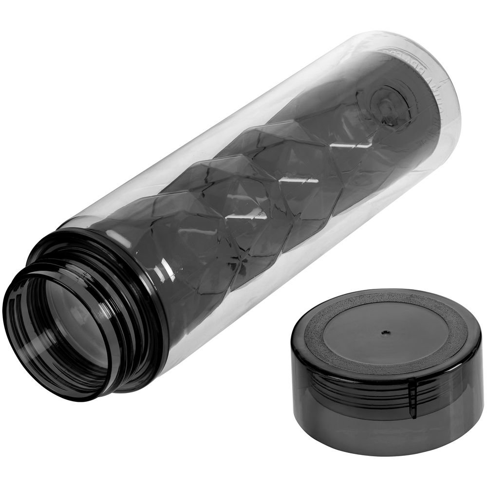 Бутылка для воды Gems Black Morion, черный морион_3