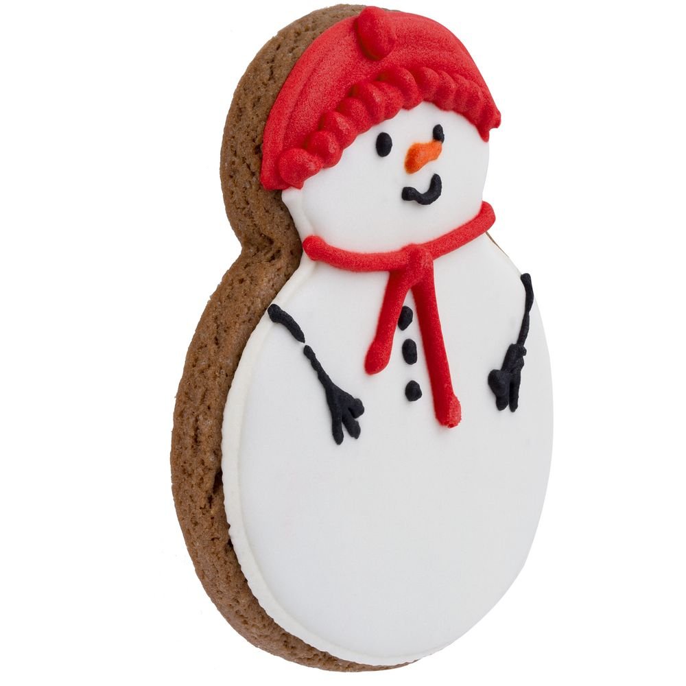 Печенье Sweetish Snowman, красное_1
