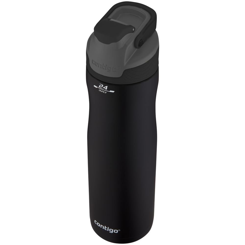 Термобутылка Autoseal Chill, вакуумная, черная_2