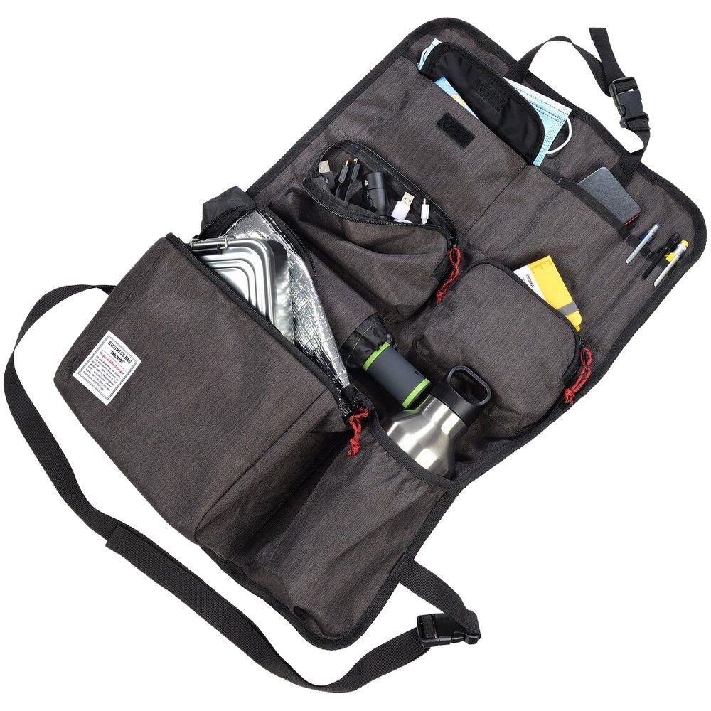 Органайзер на спинку сиденья Business Car Organizer, серый_1