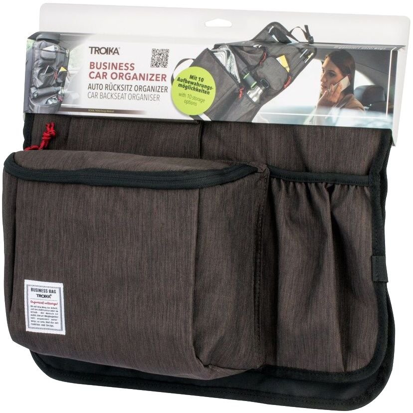 Органайзер на спинку сиденья Business Car Organizer, серый_2
