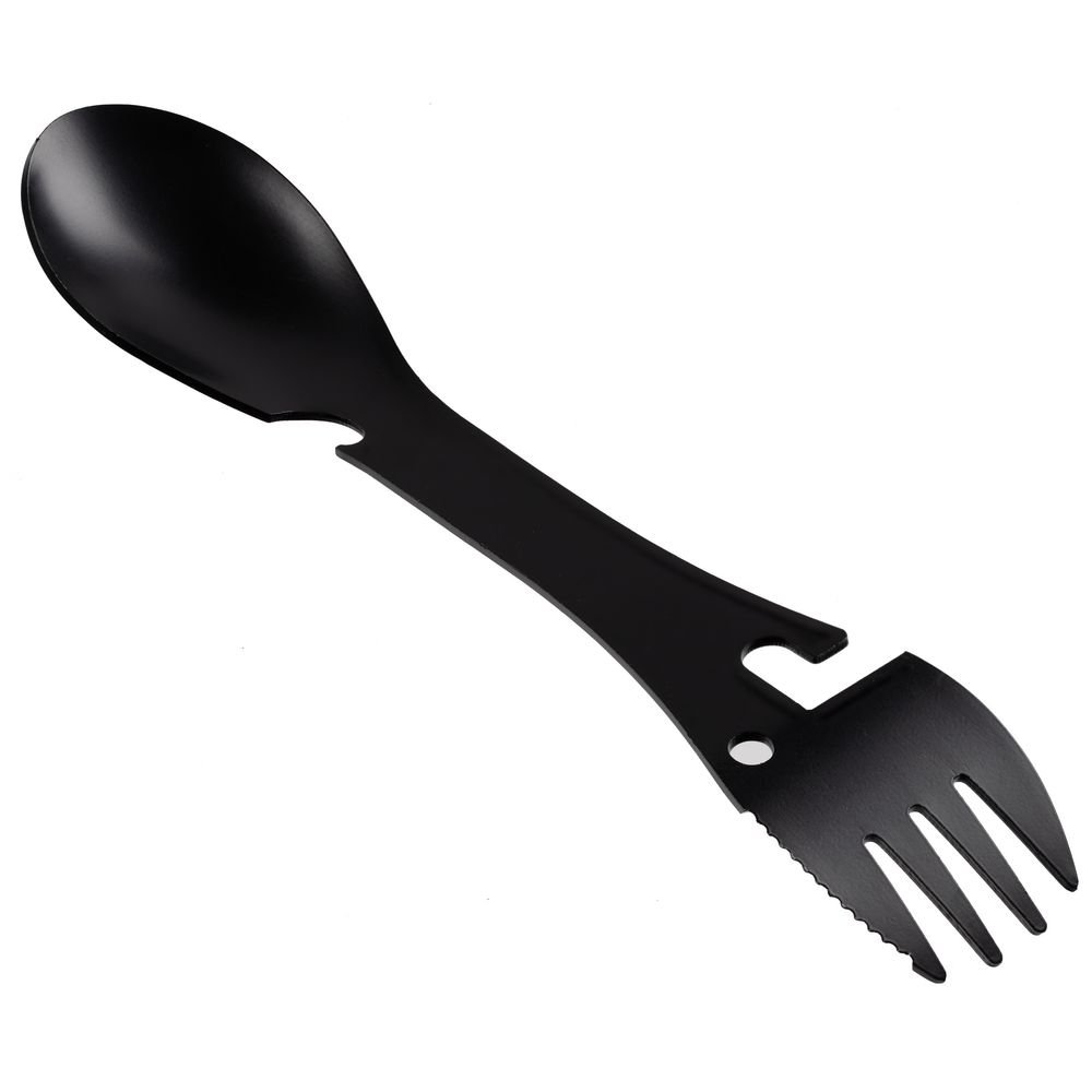 Походный столовый прибор Full Spoon, черный_1