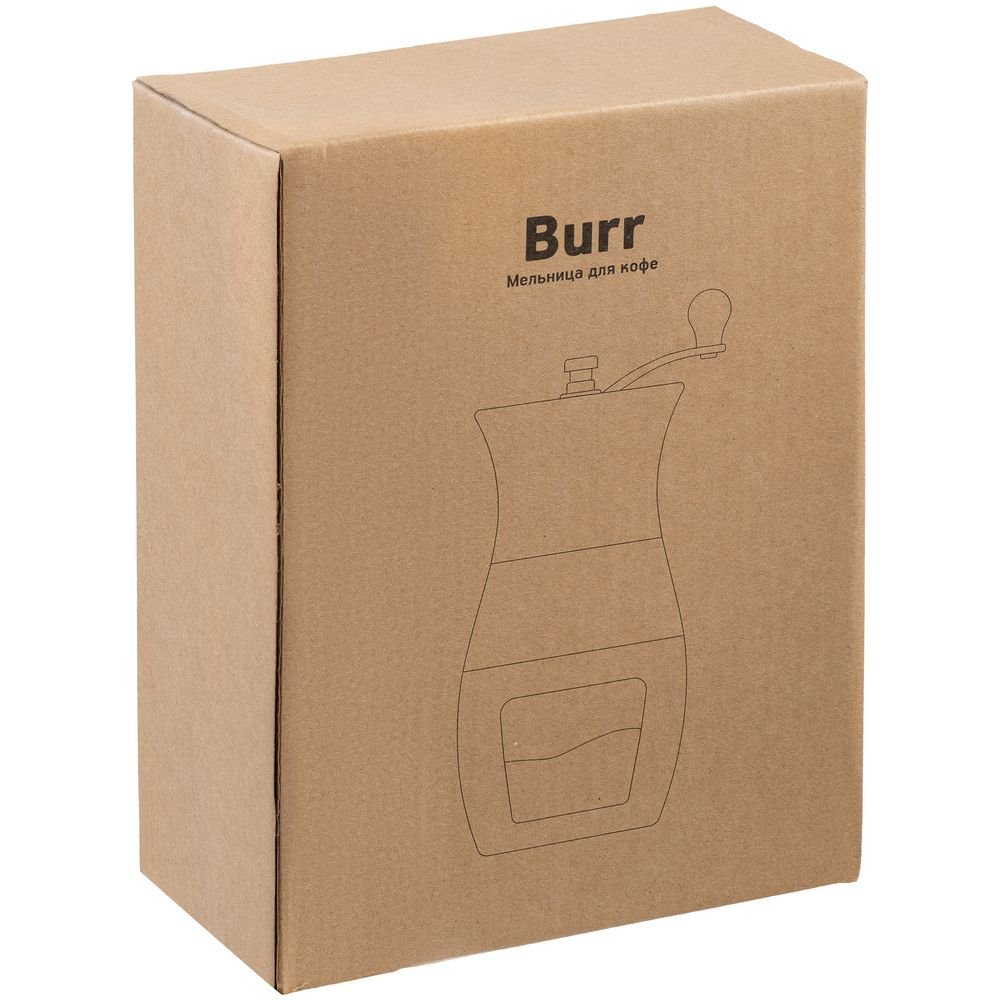 Мельница для кофе Burr, черная_4
