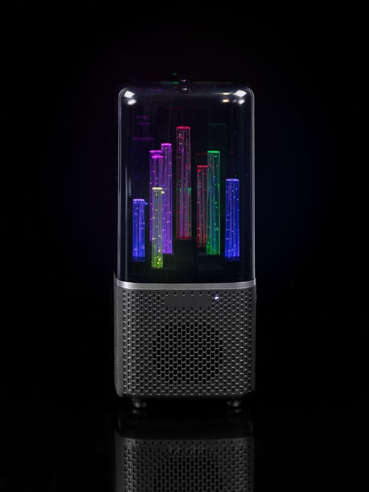 Беспроводная колонка с подсветкой citySound, черная_10
