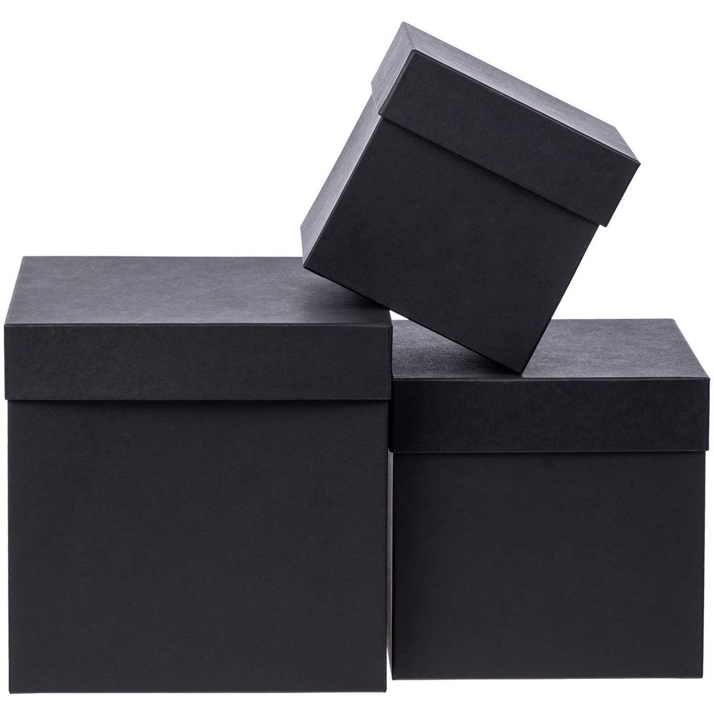 Коробка Cube M, черная_3