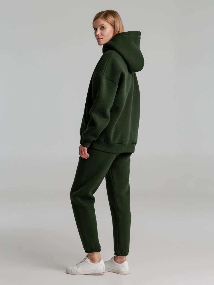 Худи Kulonga Oversize, темно-зеленый хаки_12