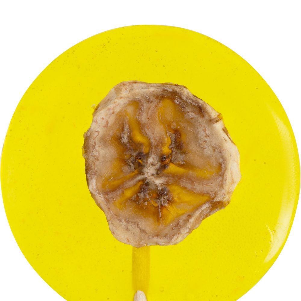 Леденец Lollifruit, желтый с бананом_2