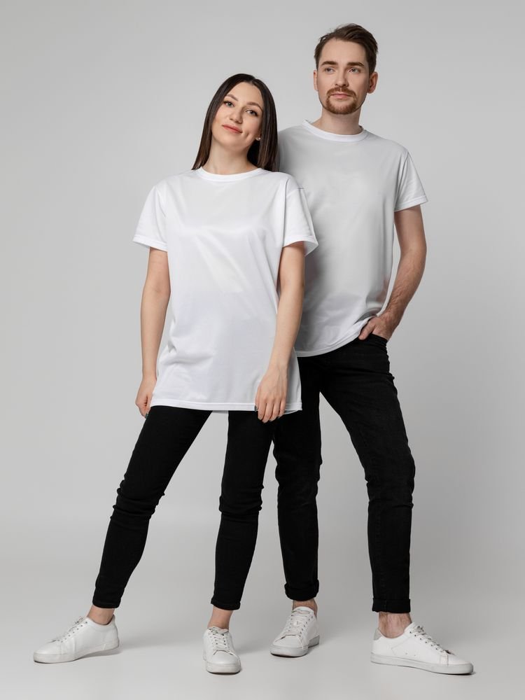 Футболка унисекс Paint Tee, белая_9