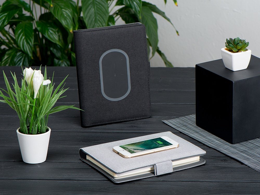 Органайзер с беспроводной зарядкой Powernote, 5000 mAh_16