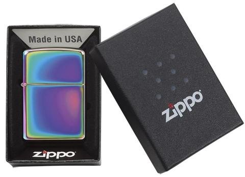 Зажигалка ZIPPO Classic с покрытием Spectrum™, латунь/сталь, разноцветная, глянцевая, 36x12x56 мм_2