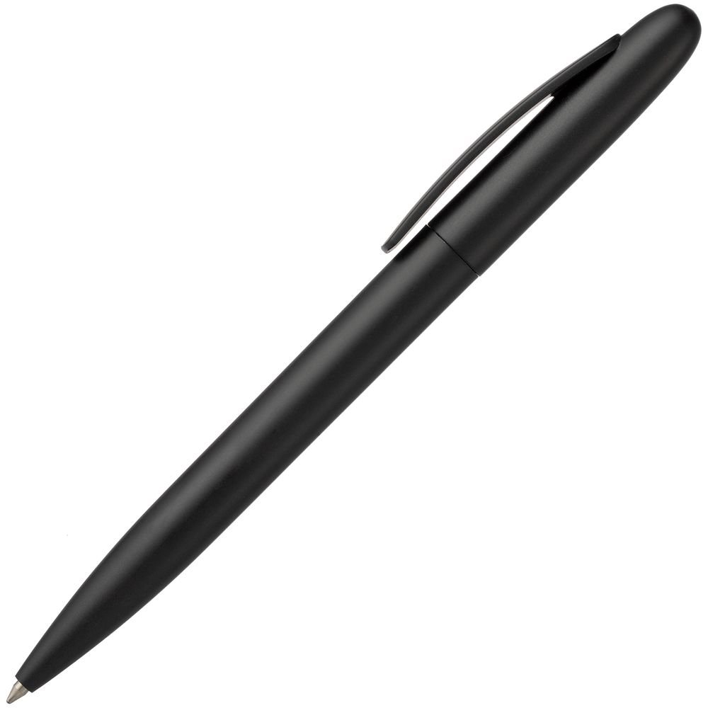 Ручка шариковая Moor Silver, черная_2