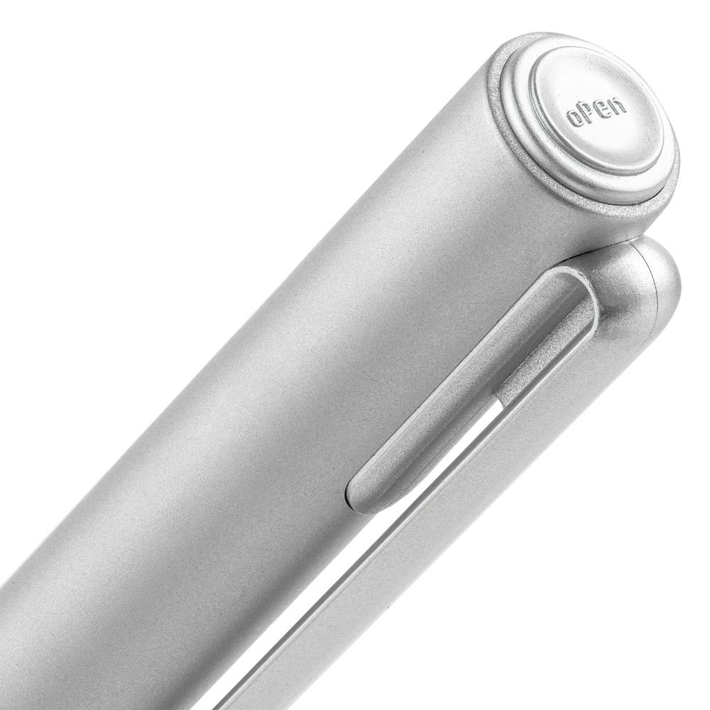 Ручка шариковая Drift Silver, серебристая_3