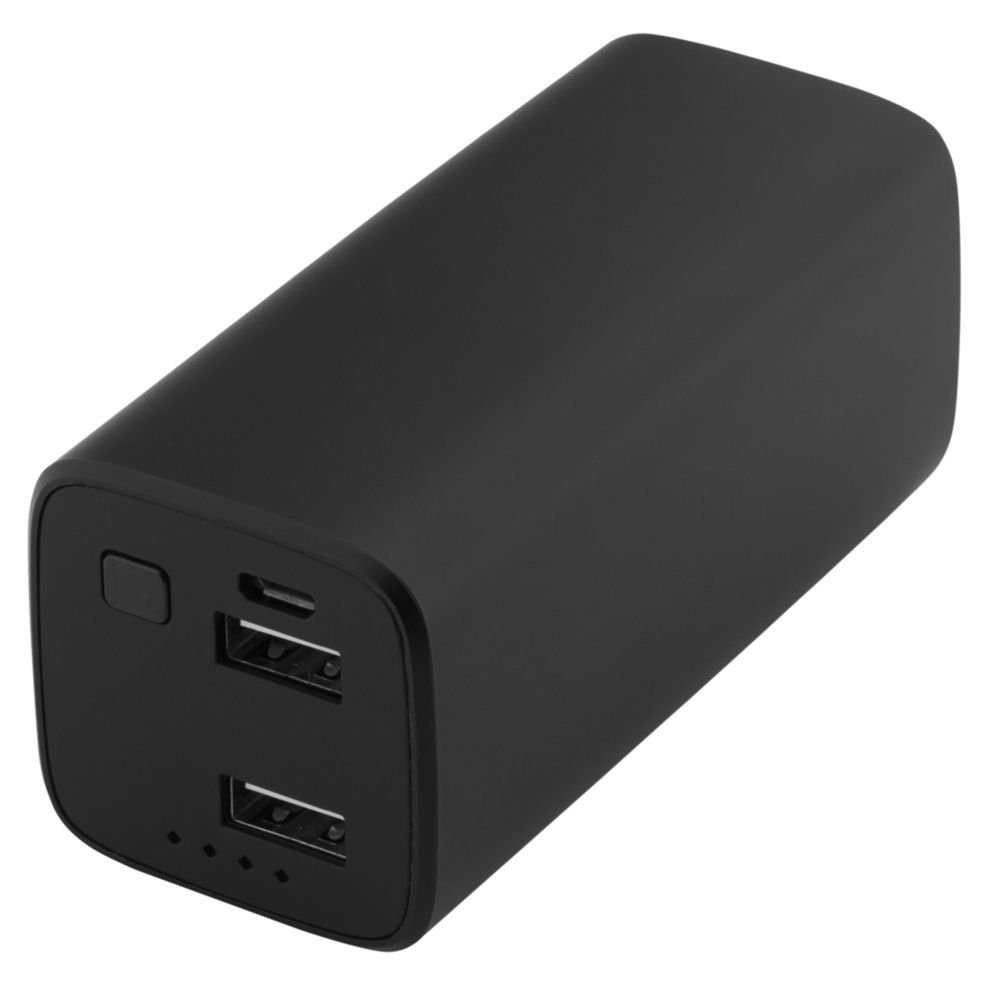 Внешний аккумулятор Power Torch 8000 мАч, матовый черный_1