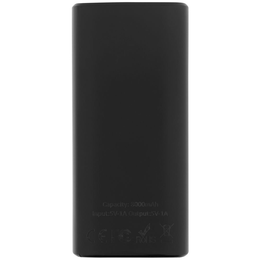 Внешний аккумулятор Power Torch 8000 мАч, матовый черный_5