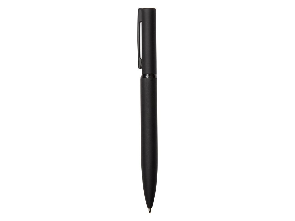 Ручка шариковая металлическая Siegfried Silver soft-touch с зеркальным слоем_2