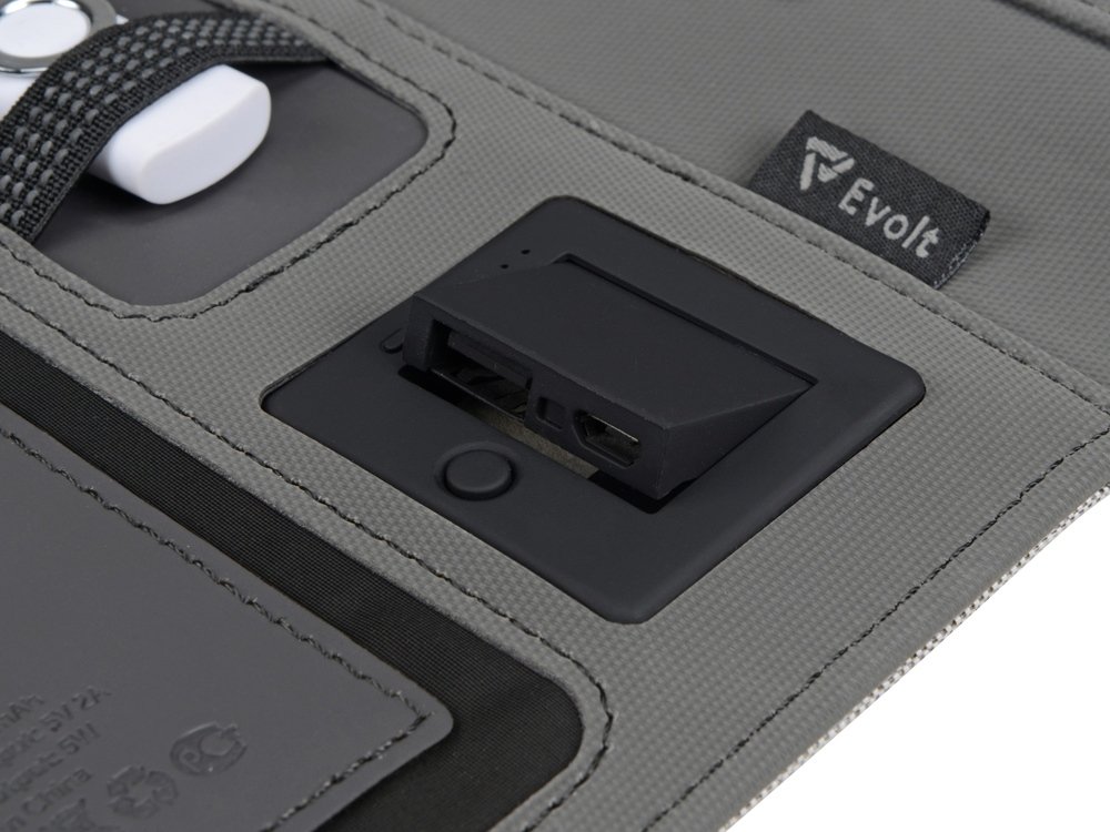 Органайзер с беспроводной зарядкой Powernote, 5000 mAh_4