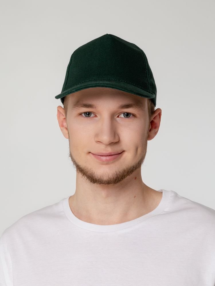 Бейсболка Unit Standard, зеленая_6