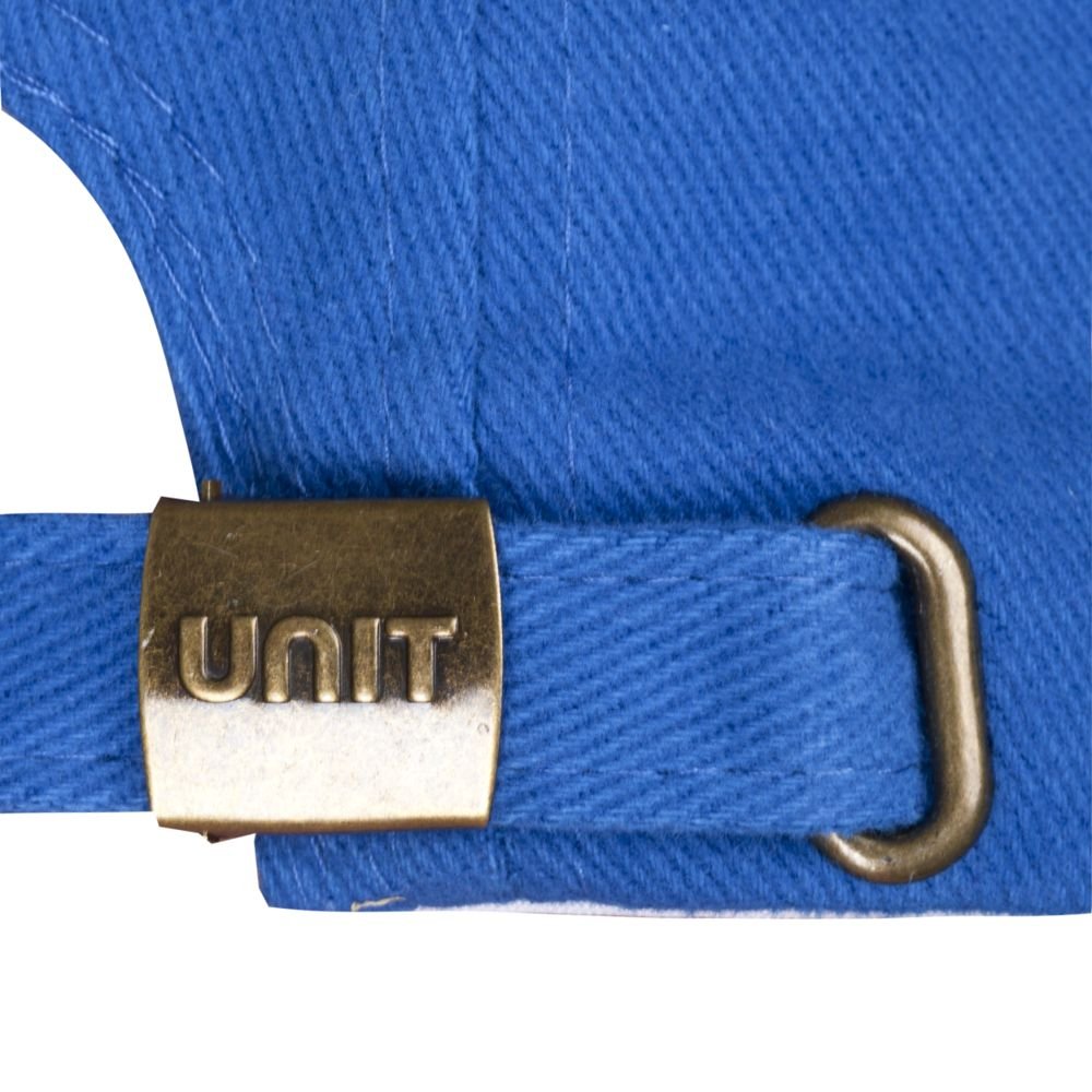 Бейсболка Unit Trendy, ярко-синяя с белым_1