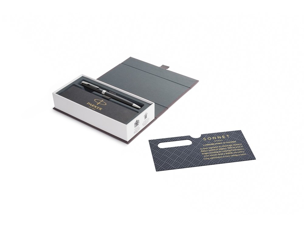 Ручка шариковая Parker Sonnet Core Black Lacquer CT_2