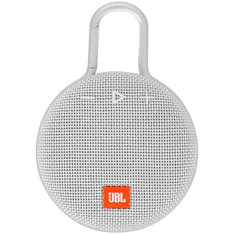 Беспроводная колонка JBL Clip 3, белая_1