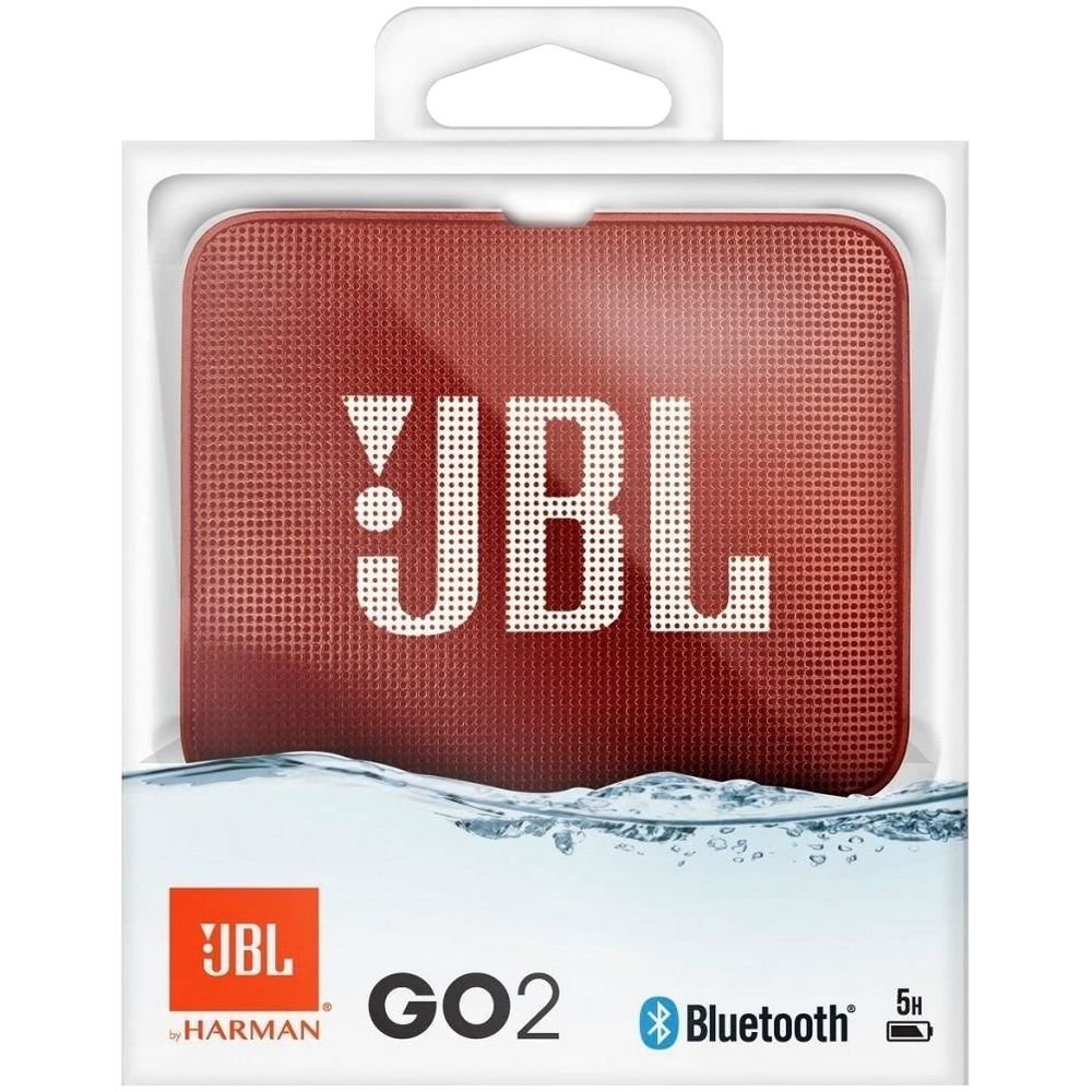 Беспроводная колонка JBL GO 2, красная_4
